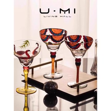 U Mi LIVING·幻列 | 酒具酒杯家用玻璃高腳杯創意氛圍感雞尾酒杯