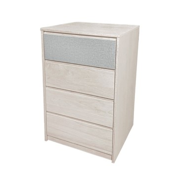 文創集 亞格麗2尺雙色四抽斗櫃(桌面板可上掀後收納)
