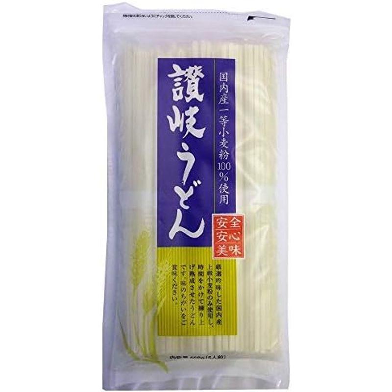 讃岐物産 国内産小麦讃岐うどん 500g×5袋