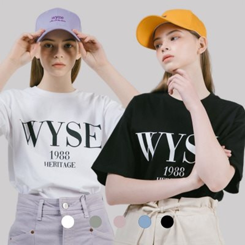 韓国公式ブランド Wyse ワンポイントロゴtシャツ 5色 お洒落さんは 流行を先取り 通販 Lineポイント最大get Lineショッピング