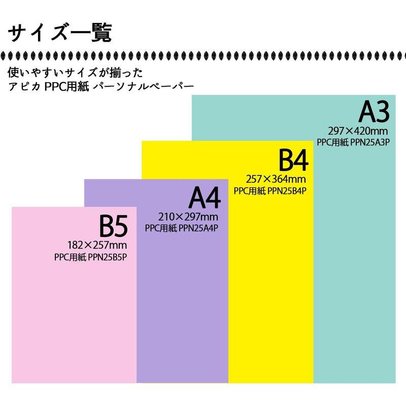 アピカ コピー用紙 パーソナルペーパー A4 250枚 PPN25A4P