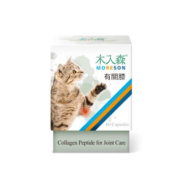 【木入森】貓咪有關膝60顆｜貓咪關節保健