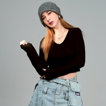 【MAJOR MADE】五代羊絨柔軟V領發熱衣