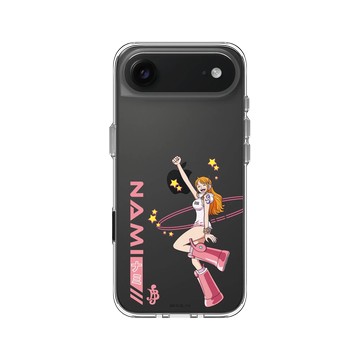 iPhone Air Clear Case（相機按鈕） 透明 - 航海王 One Piece - 未來島蛋頭篇 - 娜美