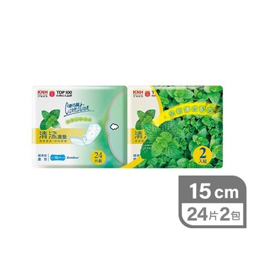 康乃馨清涼護墊24片2入一般15cm