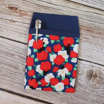 樁花小黑貓 口袋型筆袋 護理師筆袋 醫師筆袋 老師筆袋 耶誕節