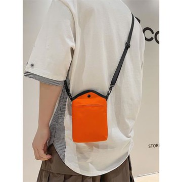 斜挎包男2023新款潮流時尚小背包休閑百搭手機包女日系潮牌單肩包