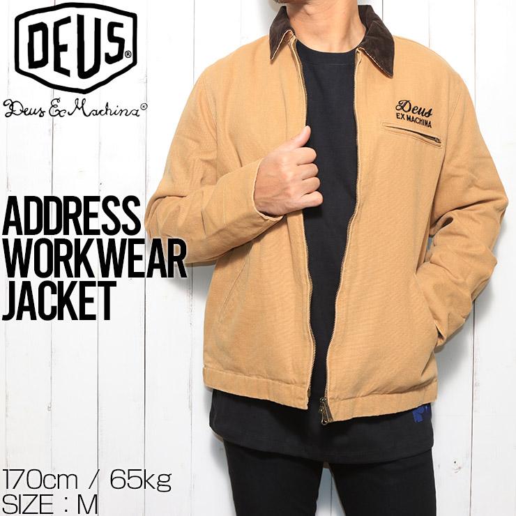 Deus Ex Machina デウスエクスマキナ ADDRESS WORKWEAR JACKET ワーク ...