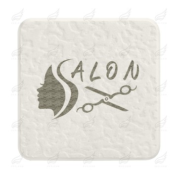 珪藻土超吸水杯墊(美髮04)杯墊 珪藻土杯墊 吸水杯墊 可吸水 送禮小物 婚禮小物 企業送禮 紀念品