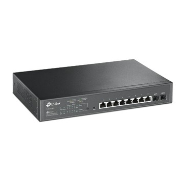 TP-LINK JetStream 10埠 Gigabit 智慧型交換器(含8埠PoE+) SG2210MP(UN)
