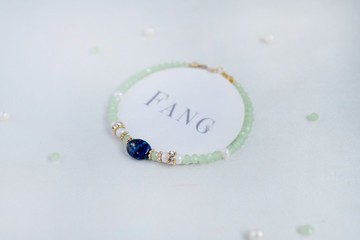 【微奢-土耳其軟糖】 蘋果綠 青金石 系列手鍊