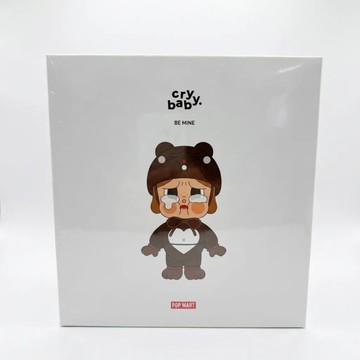 POPMART 泡泡瑪特 CRYBABY 真愛之盒 全新 情人節 求婚 哭娃 哭熊 手辦 公仔 戒指 毛絨 搪膠臉