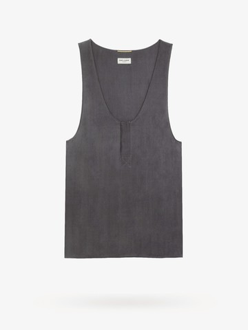 Silk tank top - SAINT LAURENT - gender_Woman