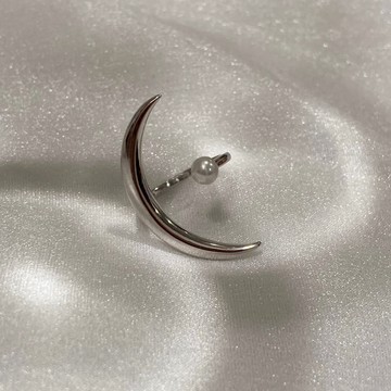 Reflection 金色新月光點戒 銀色 英國Vogue雜誌報導款