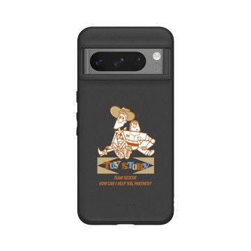 Pixel 8 Pro SolidSuit 黑 - 迪士尼-玩具總動員 Toy Story - 胡迪與巴斯光年-復古風