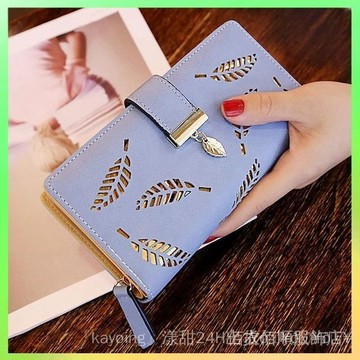 🔥臺灣出貨 簡約錢包女款百搭手提錢包女士高檔零錢包大容量輕薄錢夾時尚卡包 限時特賣X315-8-C