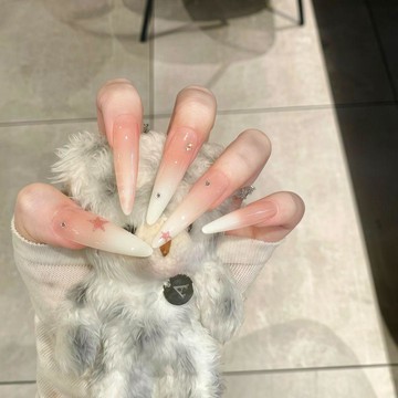 閨蜜都推💕假指甲貼片長款 穿戴甲 美甲貼片 甲片 歐美長甲 凝膠甲片 可拆卸 拍照上鏡 情人節禮物穿戴甲成品漸變美甲貼