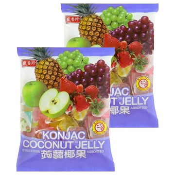 盛香珍 大蒟蒻椰果 綜合  1kg  2盒