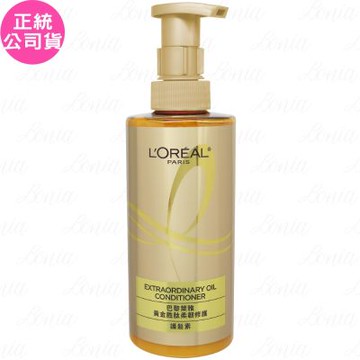 LOREAL 巴黎萊雅 黃金胜肽柔韌修護護髮素(440ml)(公司貨)