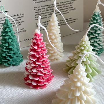 【聖誕系列】針葉聖誕樹蠟燭 香氛蠟燭 聖誕禮物 交換禮物