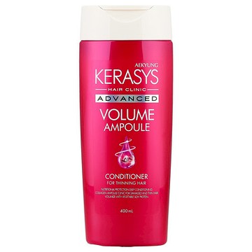 Kerasys, 高級豐盈安瓿護髮素，適用於稀疏髮質，400 毫升