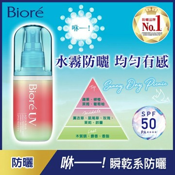 Biore 含水防曬水珠噴霧-晴日野餐 60ml