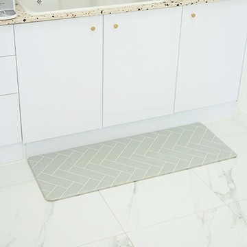 韓國加厚廚房止滑地墊150x46 - 綠意森林