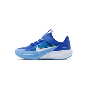Nike Sonic Fly 中童 藍 運動 緩震 小朋友 魔鬼氈 包覆 休閒 跑鞋 氣墊 慢跑鞋 FZ0016-400