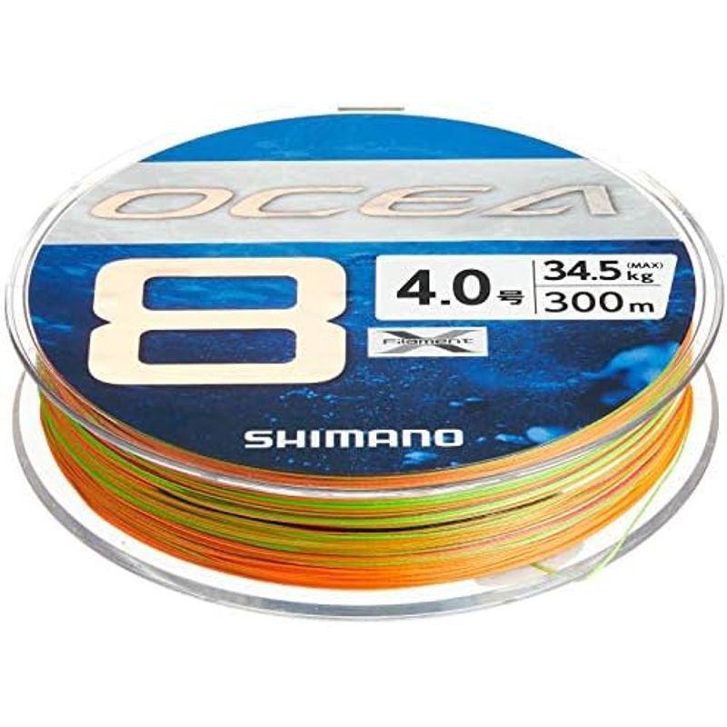 シマノ(SHIMANO) ライン オシア8 400m 2.0号 5カラー LD-A81S 釣り糸