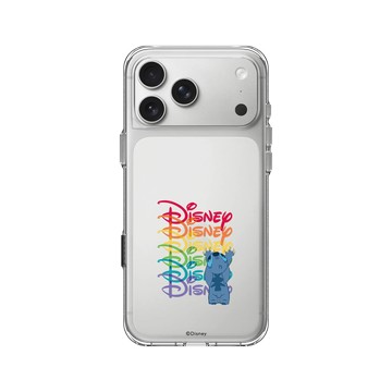 iPhone 17 Pro Max Clear Case（相機按鈕） 透明 - 迪士尼-史迪奇 Disney Stitch - 史迪奇 Stitch - Pride Celebration