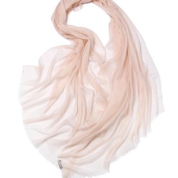 100%山羊絨圍巾披肩女超薄300支戒指絨春夏新款加長加大空調房