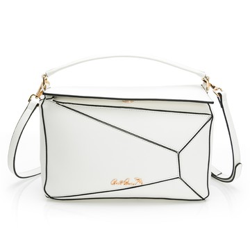 Arnold Palmer - 斜背包 幾何系列 - 白色/421-0201-01-7