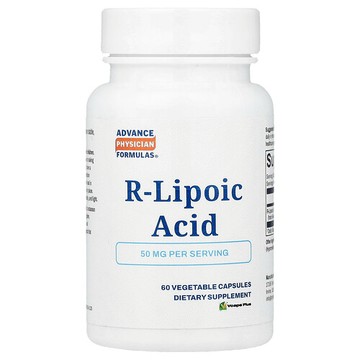 Advance Physician Formulas, 右旋硫辛酸，50 毫克，60 粒素食膠囊