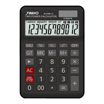 京禾JINHO計算機/JH-2780-12-A/12位元/星空黑
