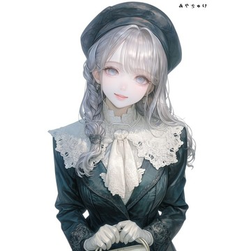 【9 月新作】07-142-0112 人物貼紙 幻想復古浪漫喫茶