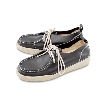 NG鞋特賣★Sabon超舒適全真皮綁帶休閒鞋 黑色 (10857551)