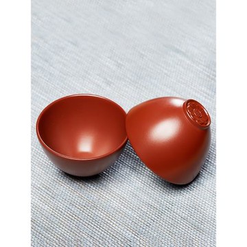 宜興紫砂杯品茗杯單只主人杯小茶碗茶盞茶盅家用陶瓷功夫茶具套裝