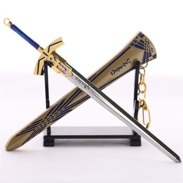 fate zero命運之夜周邊武器模型saber塞巴劍誓約石中劍勝利之劍(贈送劍架)(台灣現貨)