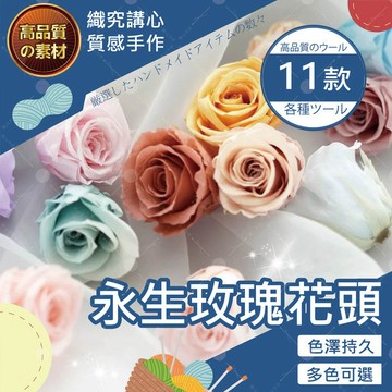 【隔日送達🚀】永生玫瑰花頭 乾燥花材 乾燥花 不凋花 永生花 玫瑰花束配草  DIY乾燥花  迷你小花 拍攝道具