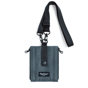 Matchwood Defty 多用途頸掛斜背小袋 收納錢包 證件套 附背帶 灰色款 官方賣場