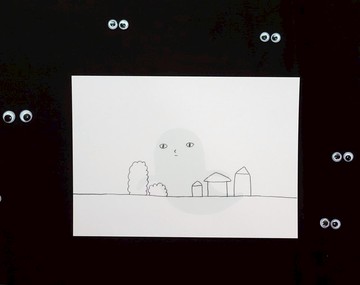 透明的鬼 明信片