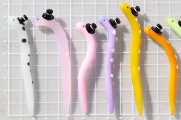 紳士帽花園鰻 盆栽小物 盆栽裝飾