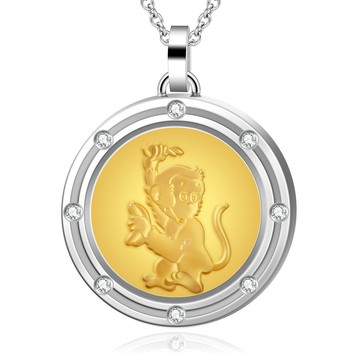 KATROY・金飾・項鍊・十二生肖・猴子生肖