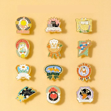 IROHA PUBLISHING 獎勵徽章 共 12 款