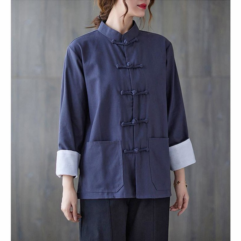 チャイナ服 トップス ★chaiは最大ポイント3倍★ 売れ筋商品|||長袖トップス 前開き 高級感 中国服 秋冬 普段着 舞踏 二胡 衣装 チャイナボタン チャイナ衣装 zt414 チャイナ服 トップス ☆chaiは最大ポイント3倍☆ 刺繍前開き