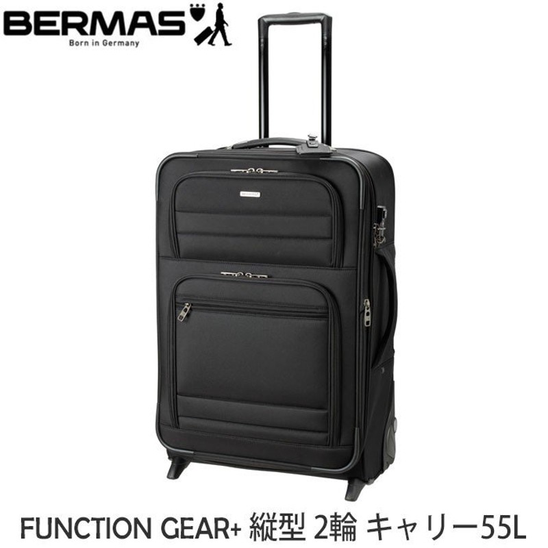 BERMAS キャリーケース ビジネスキャリー 縦型 2輪 FUNCTION GEAR+ 