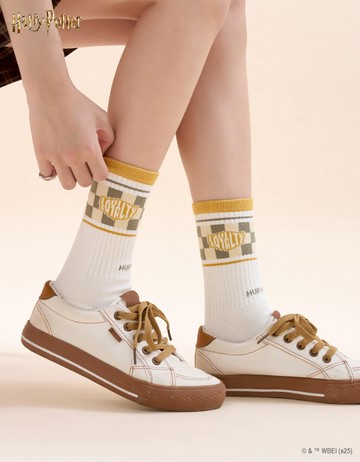 【哈利波特】赫夫帕夫襪- 標語