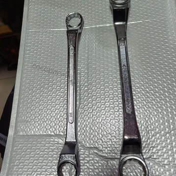 【台灣爆款】鍍鉻梅花扳手雙頭五金工具套裝汽修開口維修10mm 售後無憂