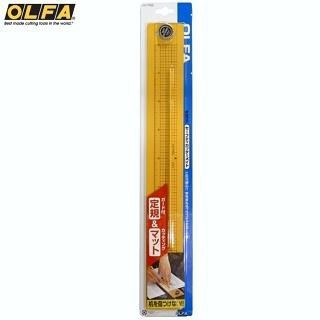 OLFA 【南紡購物中心】 日本切割尺176B切割組合壓克力直尺裁切器裁切靠板日本正品直線切割組切割板安全直尺切割尺