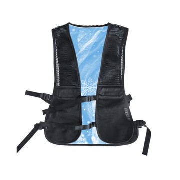 跨境半導體降溫背心冰袋空調神器戶外工地高溫透氣夏天制冷冰馬甲